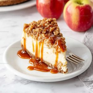 Caramel Apple Cheesecake Cake Recipe