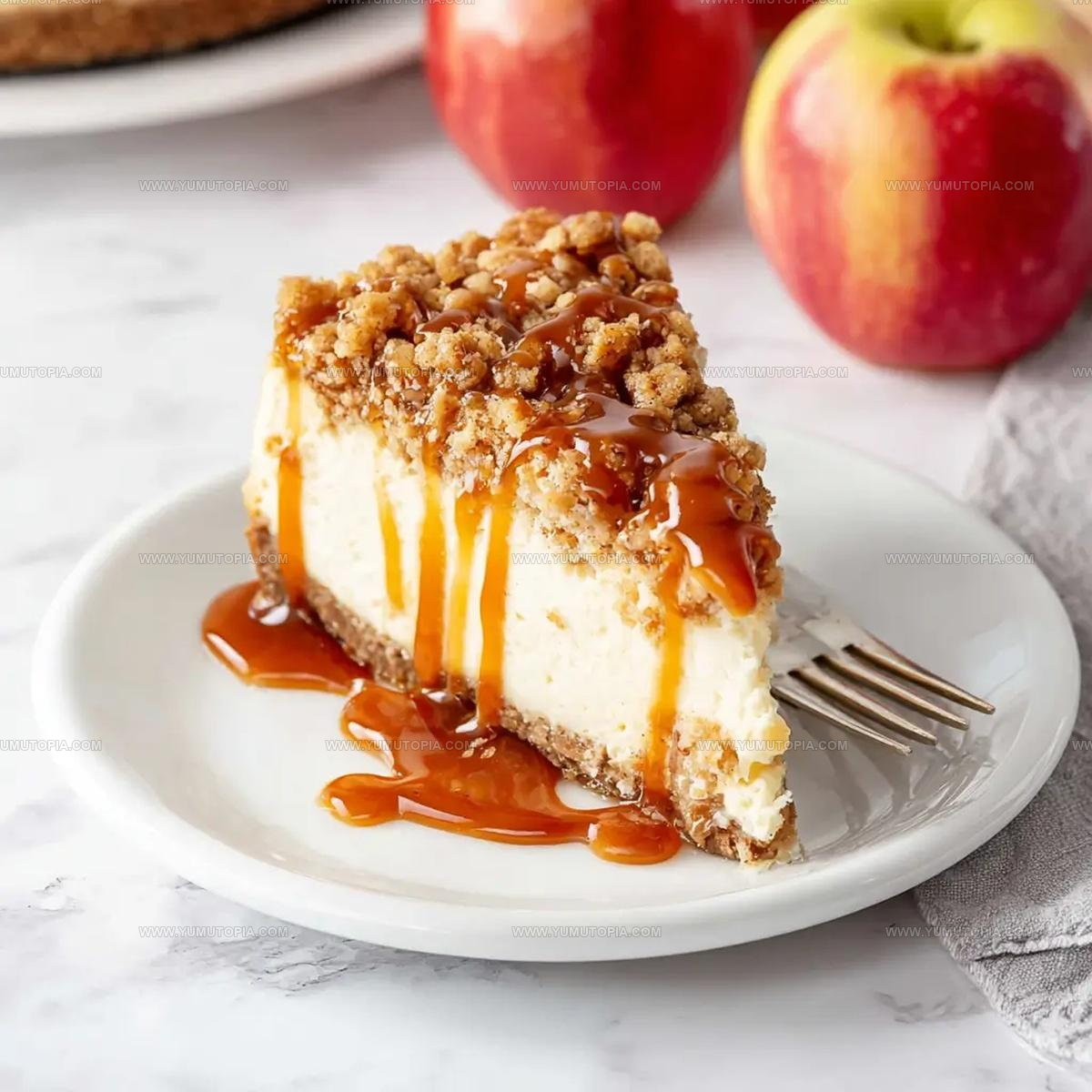 Caramel Apple Cheesecake Cake Recipe