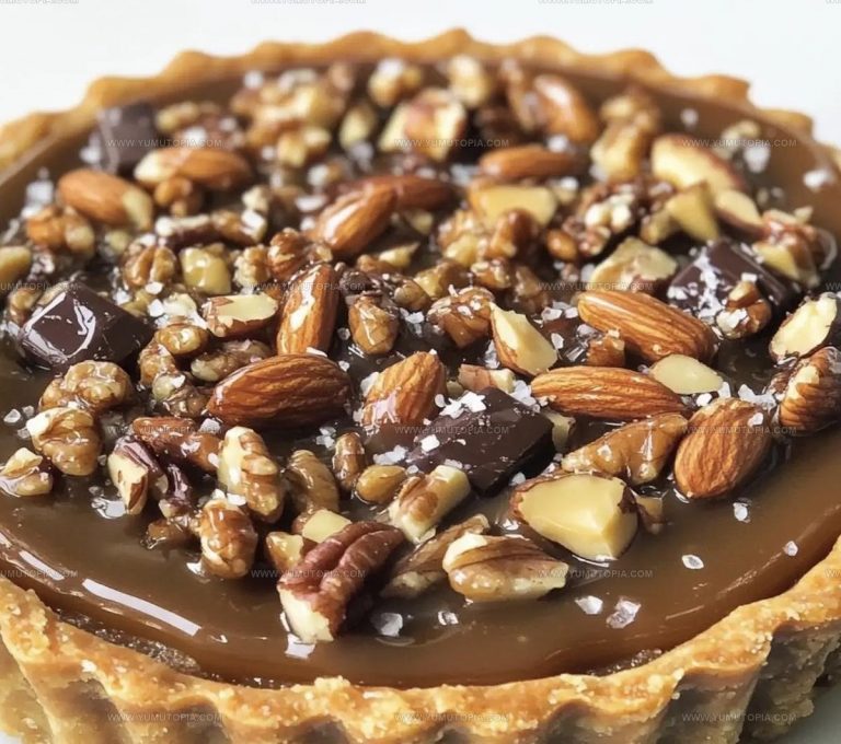 Nutty Caramel Crunch Tart Recipe