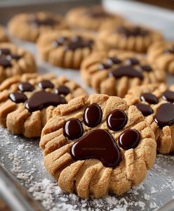 Peanut Butter Paw Print Cookies Recipe