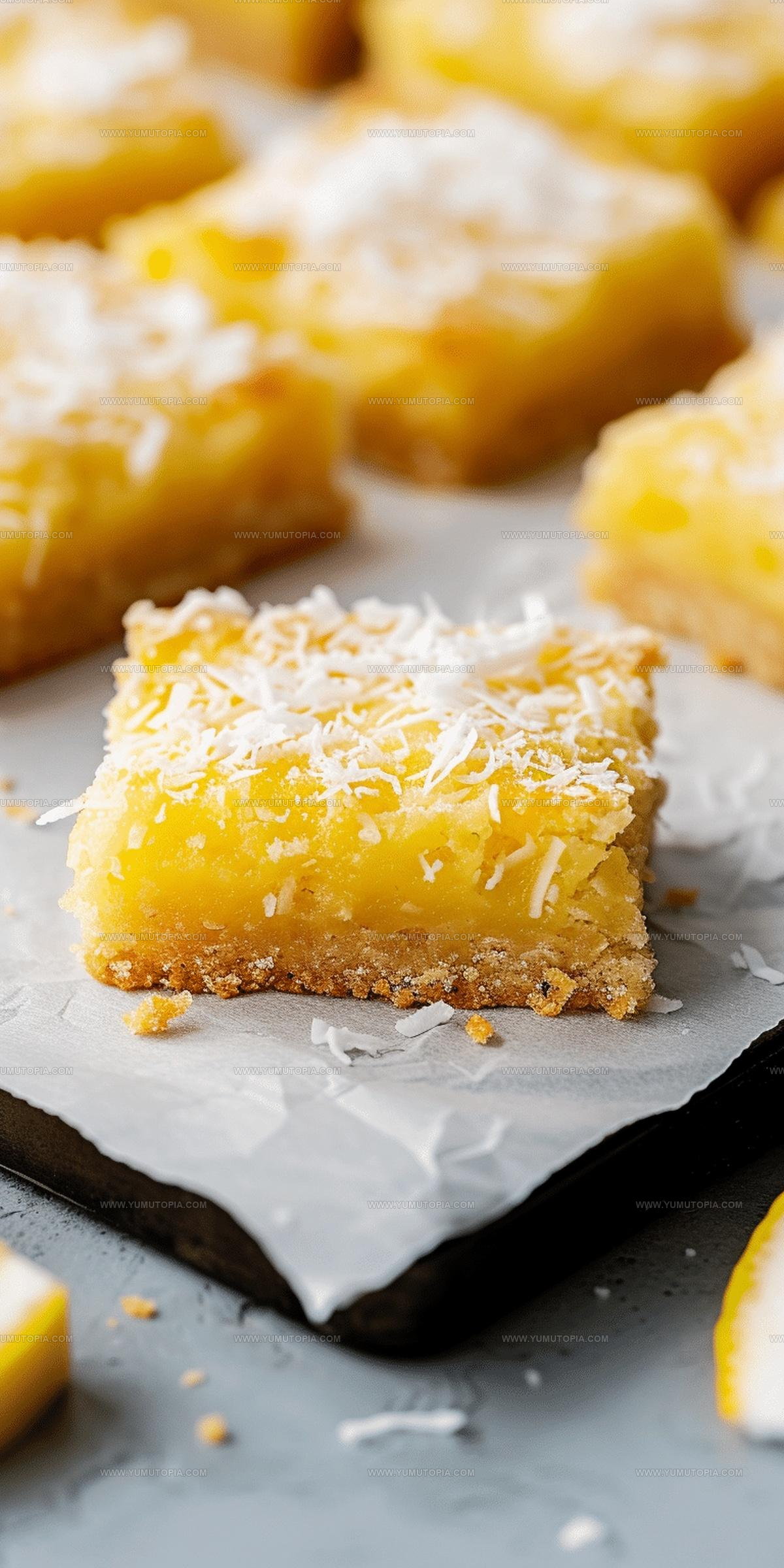 Coconut Lemon Bars Recipe