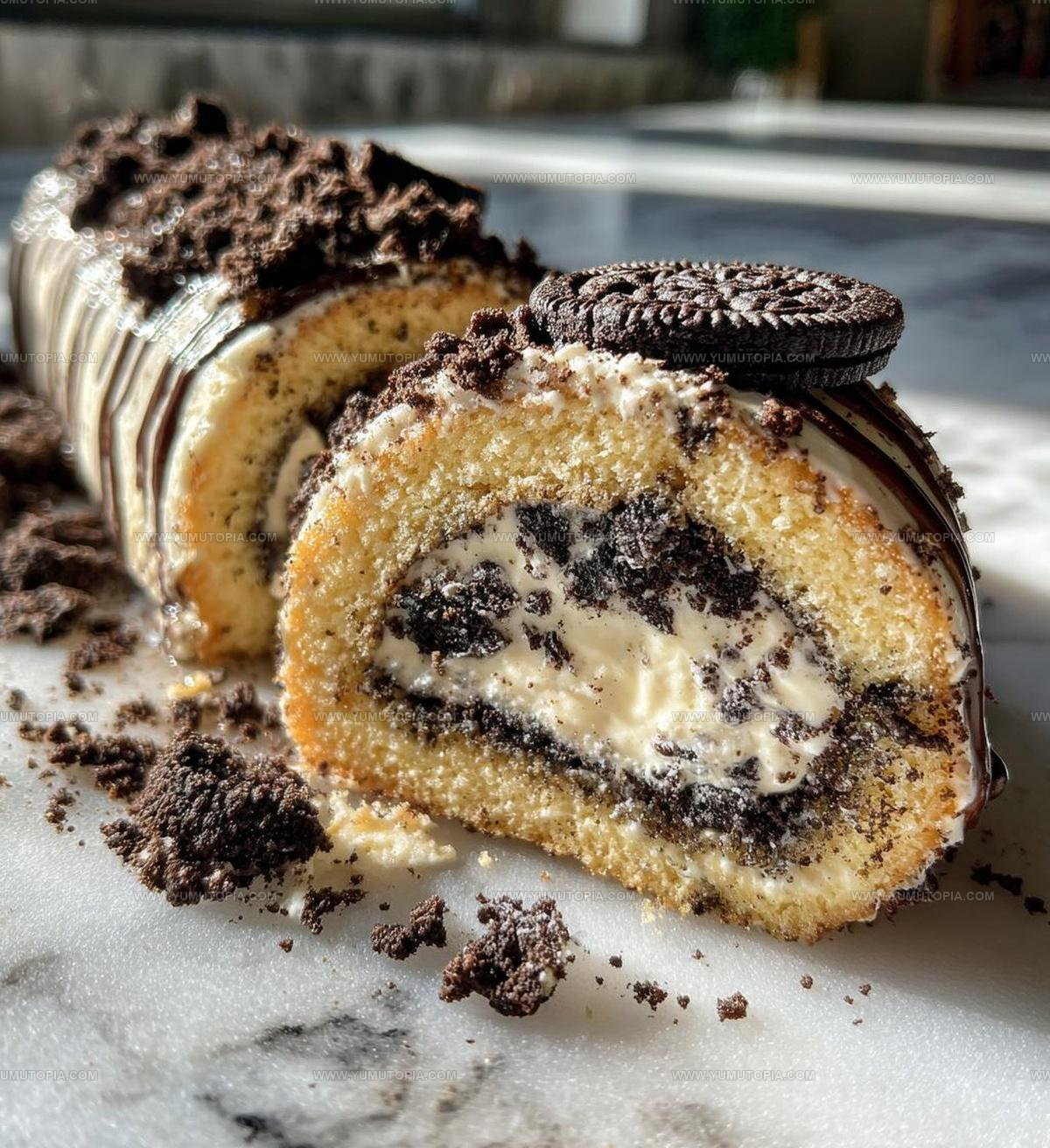 Cookies And Cream Cake Roll Recipe