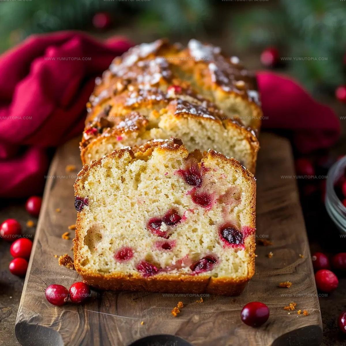 Cranberry Bread with Orange Glaze Recipe