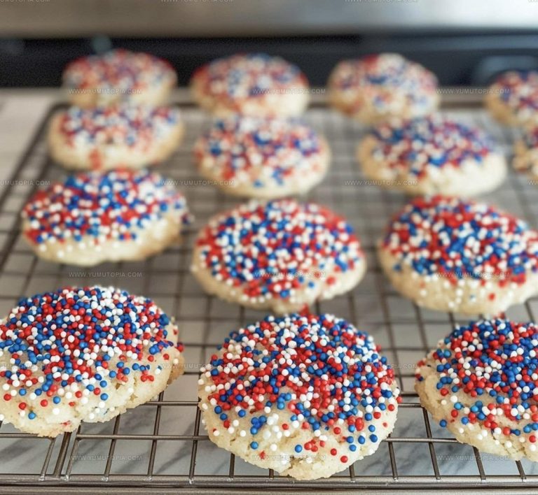 Classic Patriotic Sprinkle Cookies Recipe