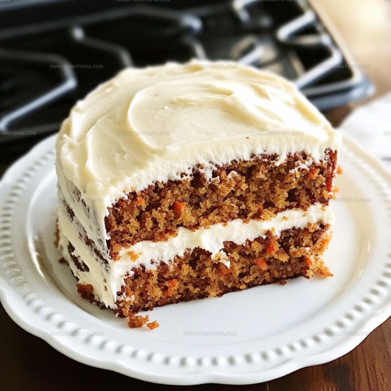 Spiced Classic Carrot Cake Recipe