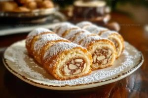 Italian Bakery Nut Roll Cookies Recipe