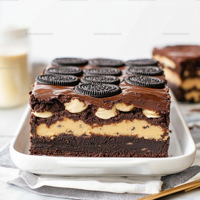 Triple Layer Slutty Brownies Recipe