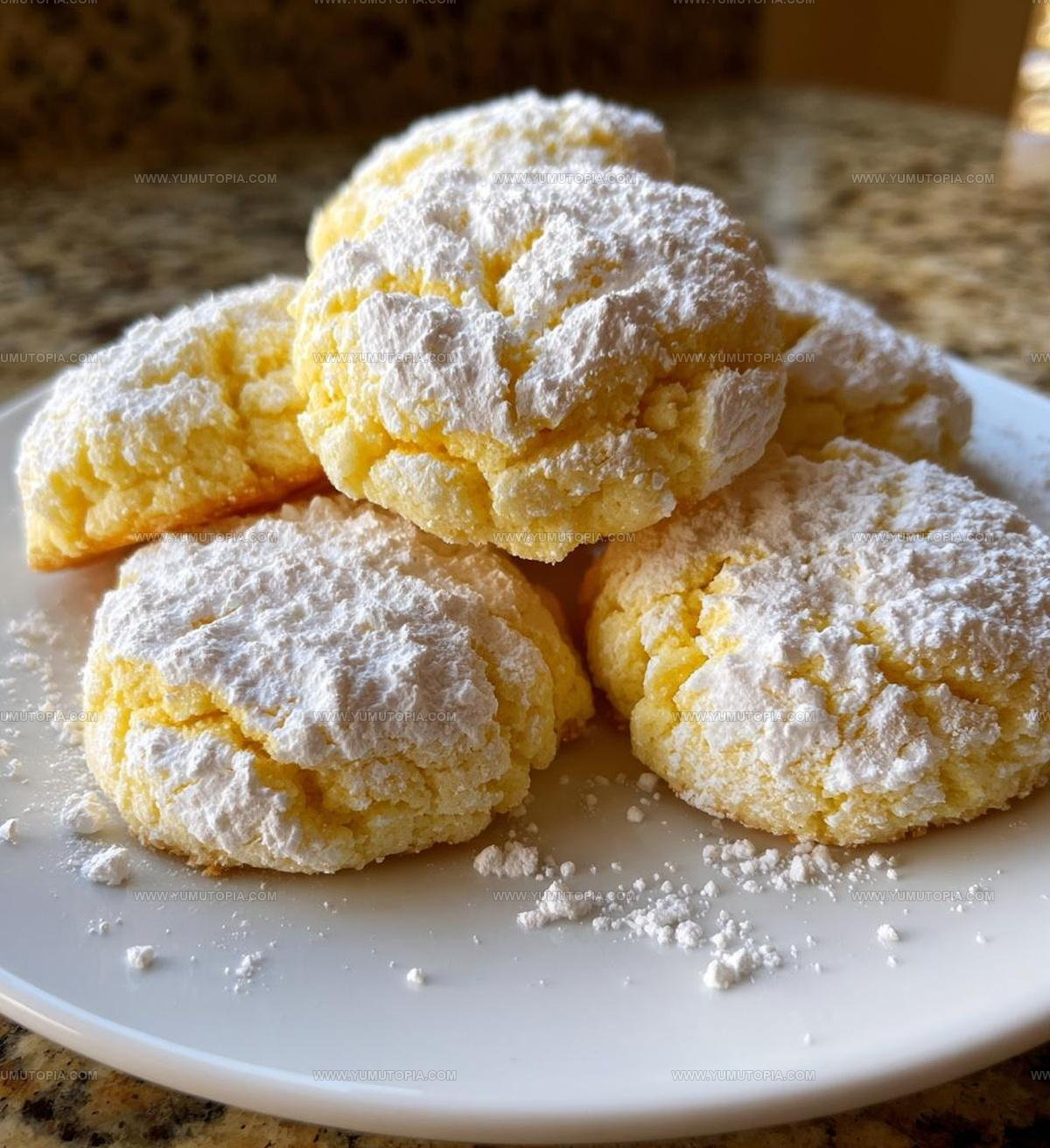 Citrus Dusted Lemon Pixie Cookies Recipe