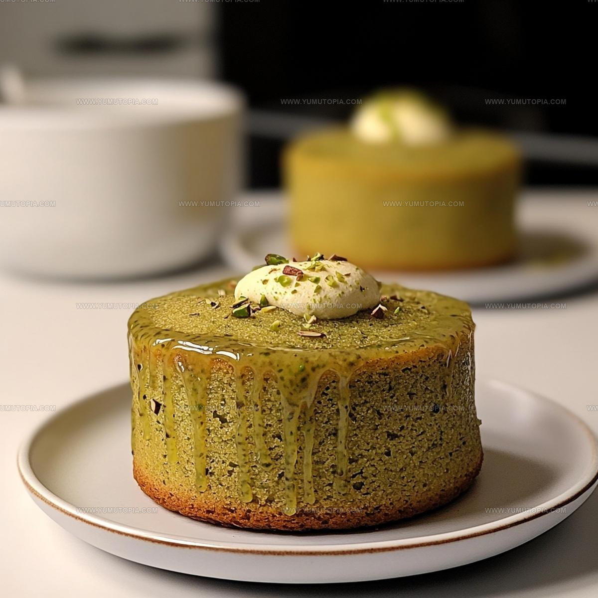 Gooey Pistachio Lava Cakes Recipe