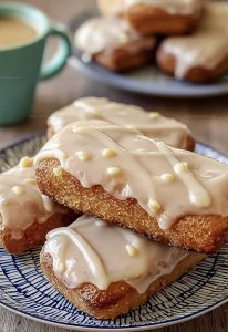 Soft Maple Donut Bars Recipe