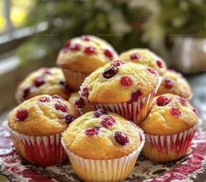 Quick Cranberry Orange Muffins Recipe