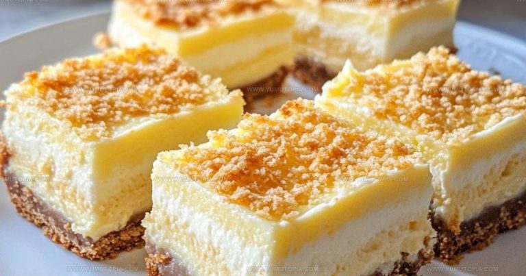 Lemon Cheesecake Squares Recipe