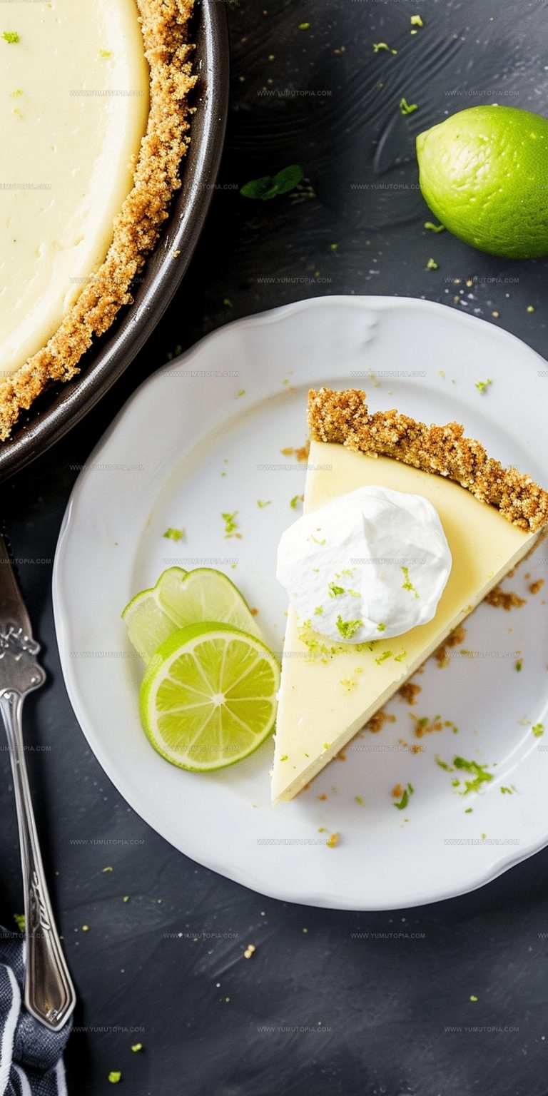 Classic Baked Key Lime Pie Recipe