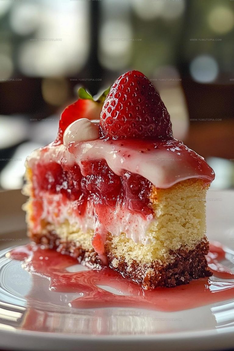 Strawberry Honeybun Cake Recipe