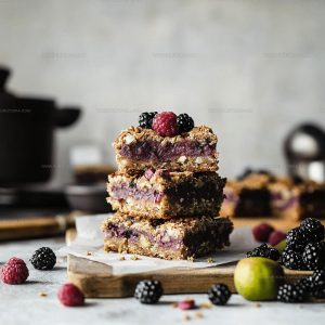 Nutty Blackberry Pistachio Crumble Bars Recipe