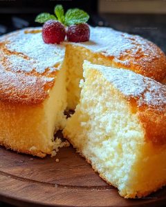 Light Fluffy Yogurt Cake Recipe