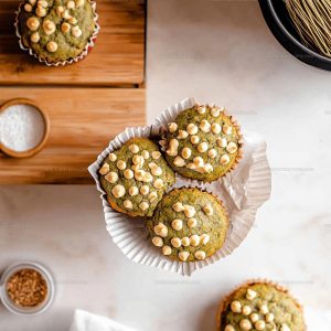 Soft Matcha Muffins Recipe