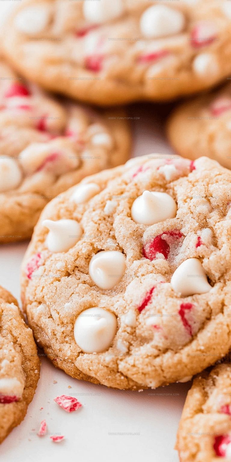 Peppermint White Chocolate Chip Cookies Recipe