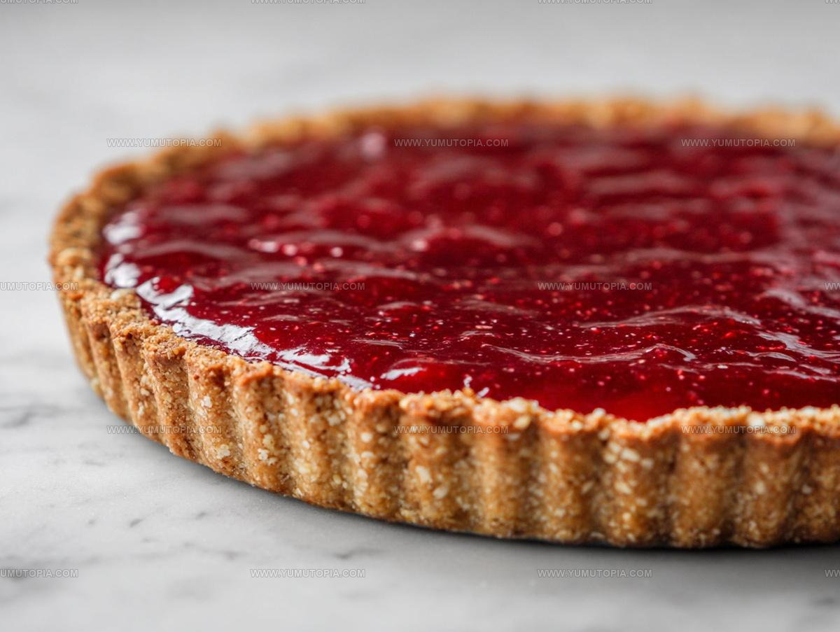 Cranberry Tart with Cinnamon Cream Recipe