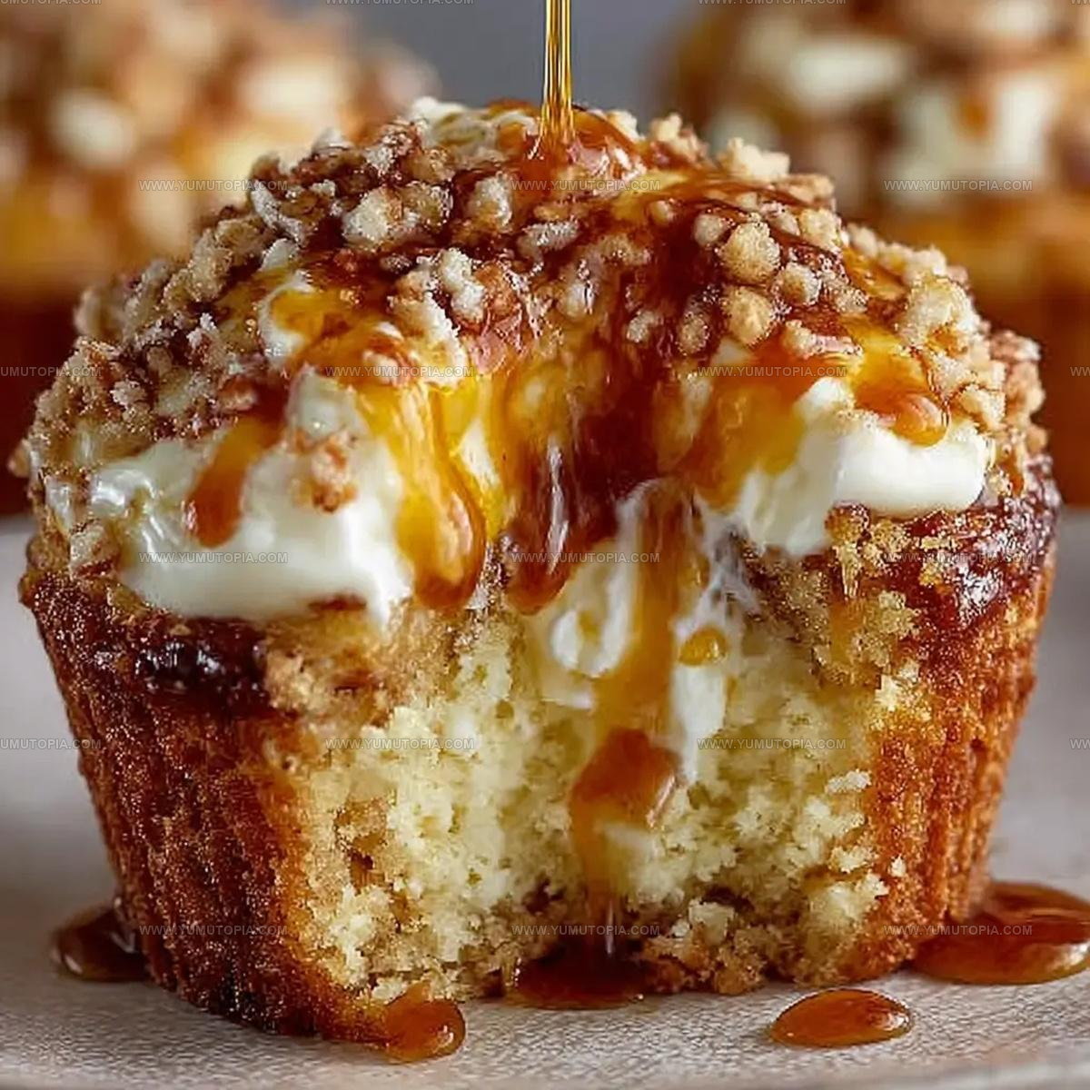Honey Pecan Cheesecake Muffins Recipe
