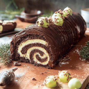 Rolled Yule Cake Recipe