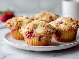 Strawberry Cream Cheese Muffins Recipe