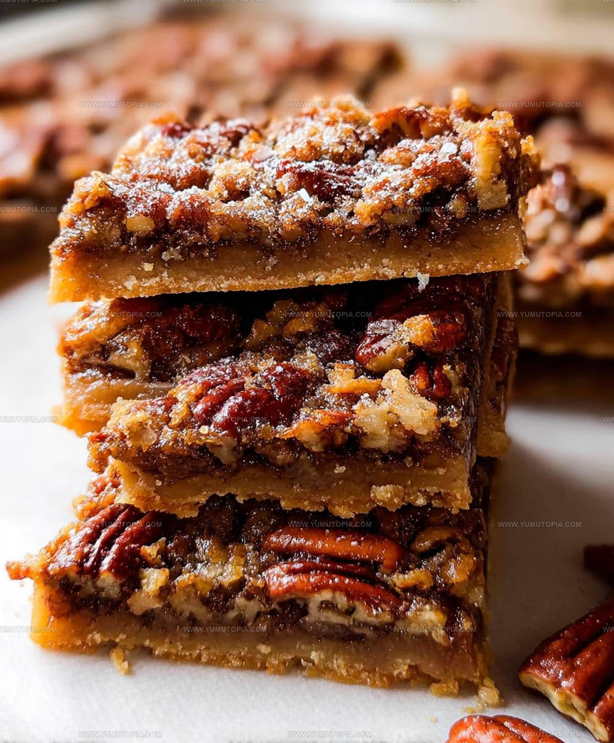 Brown Butter Brown Butter Pecan Pie Bars Recipe