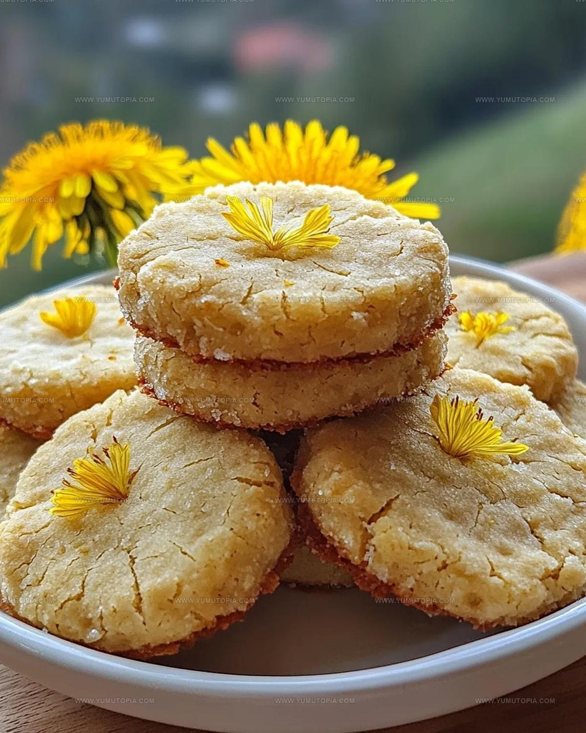 Dandelion Cookies Recipe