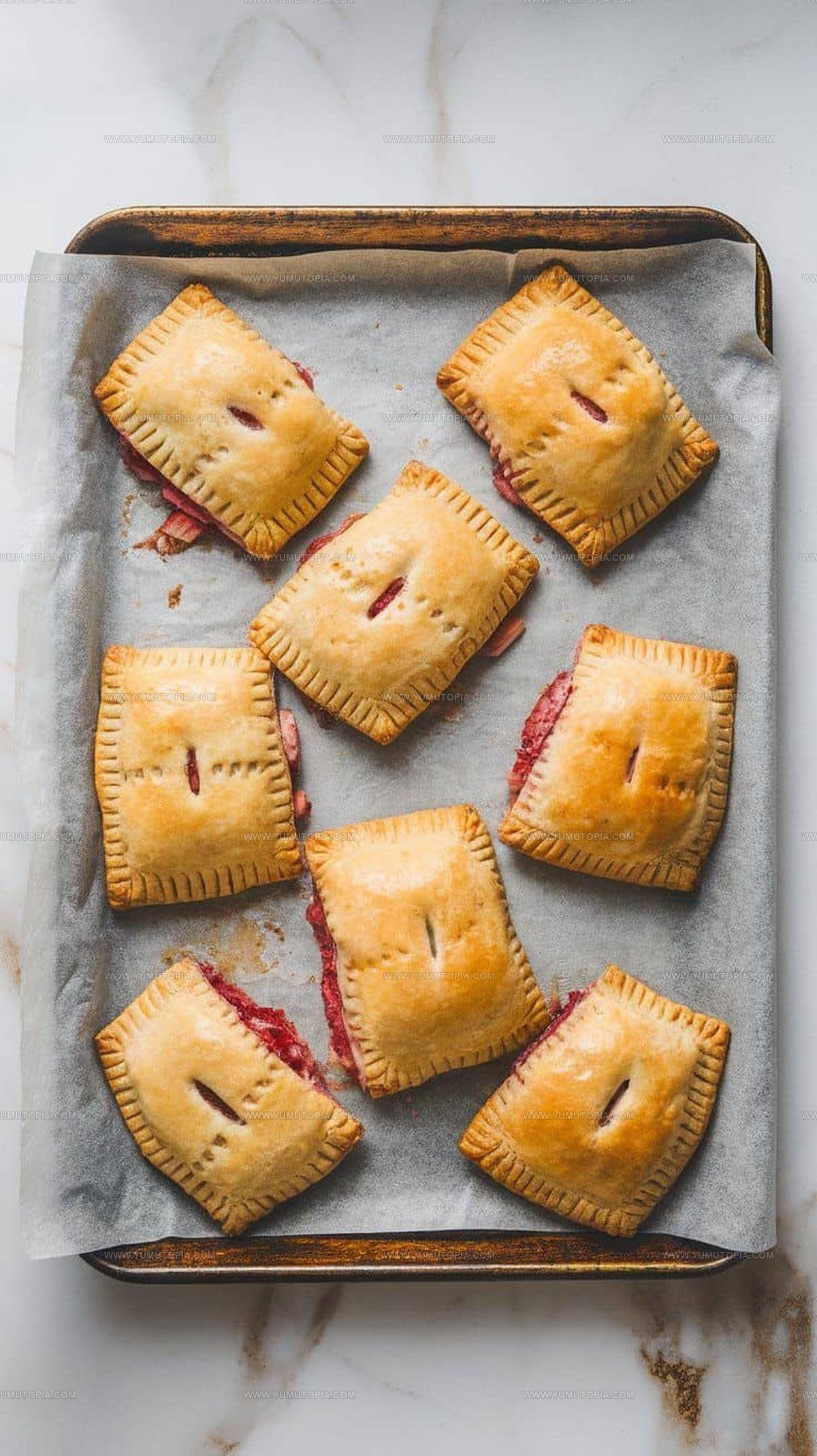Strawberry Rhubarb Hand Pies Recipe