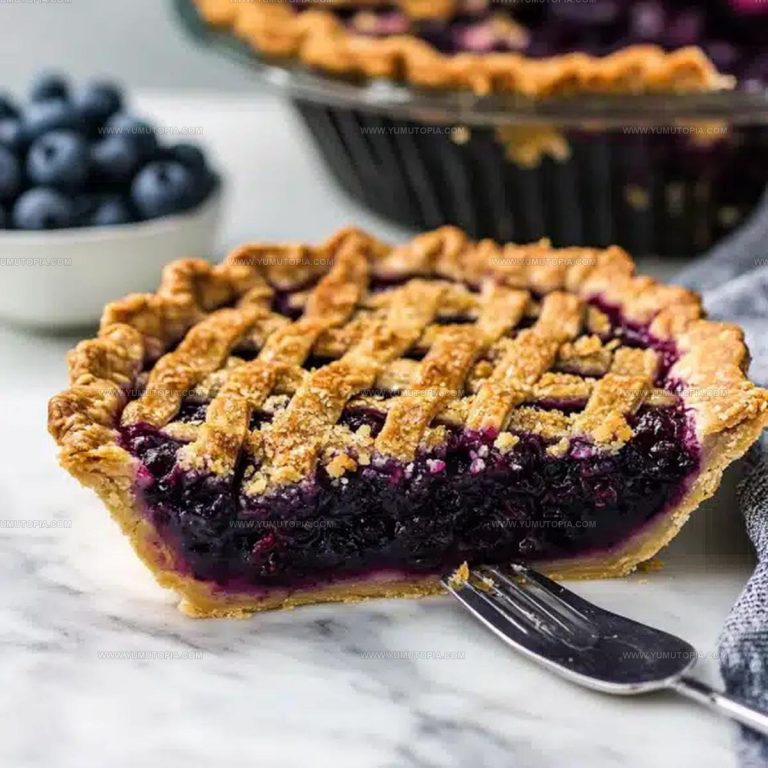 Blueberries And Cream Pie Recipe