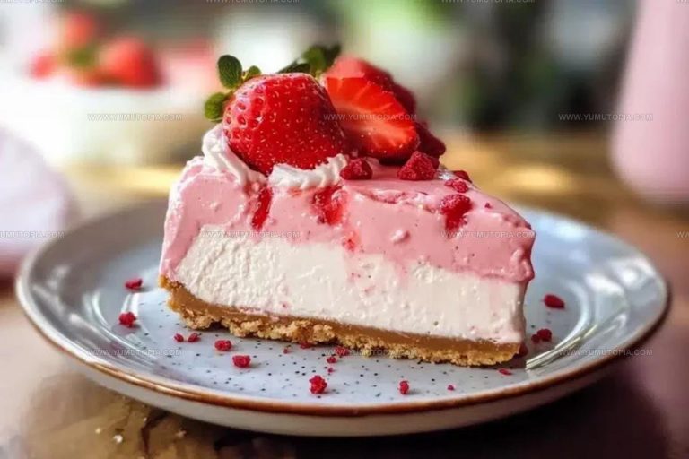 Velvet Strawberry Cheesecake Recipe