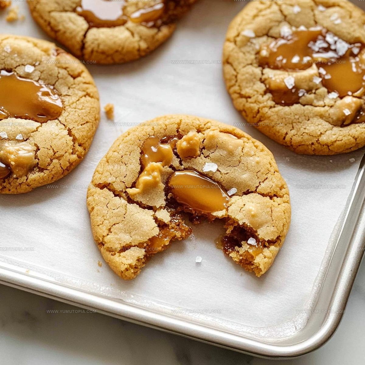 Crispy Salted Caramel Cookies Recipe