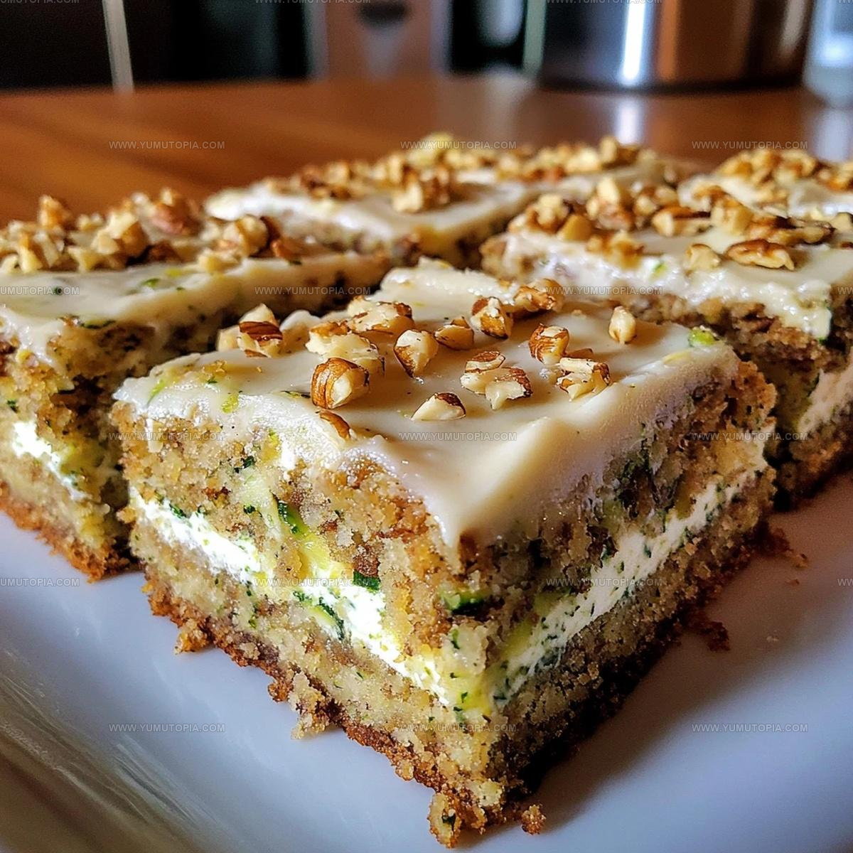 Frosted Zucchini Bars Recipe