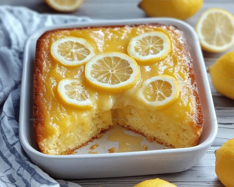 Zesty Glazed Lemon Cake Recipe
