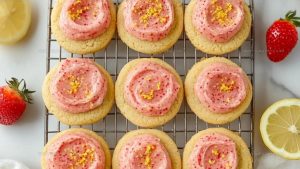 Citrus-Bright Strawberry Lemonade Cookies Recipe