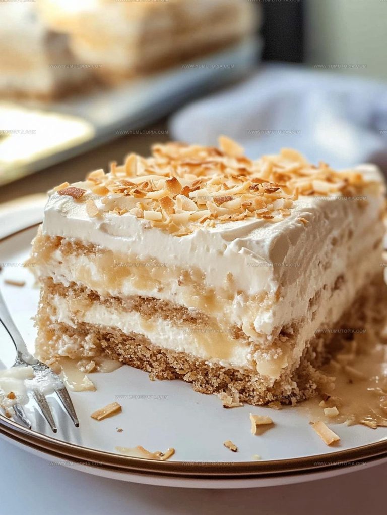 Coconut Icebox Cake Recipe