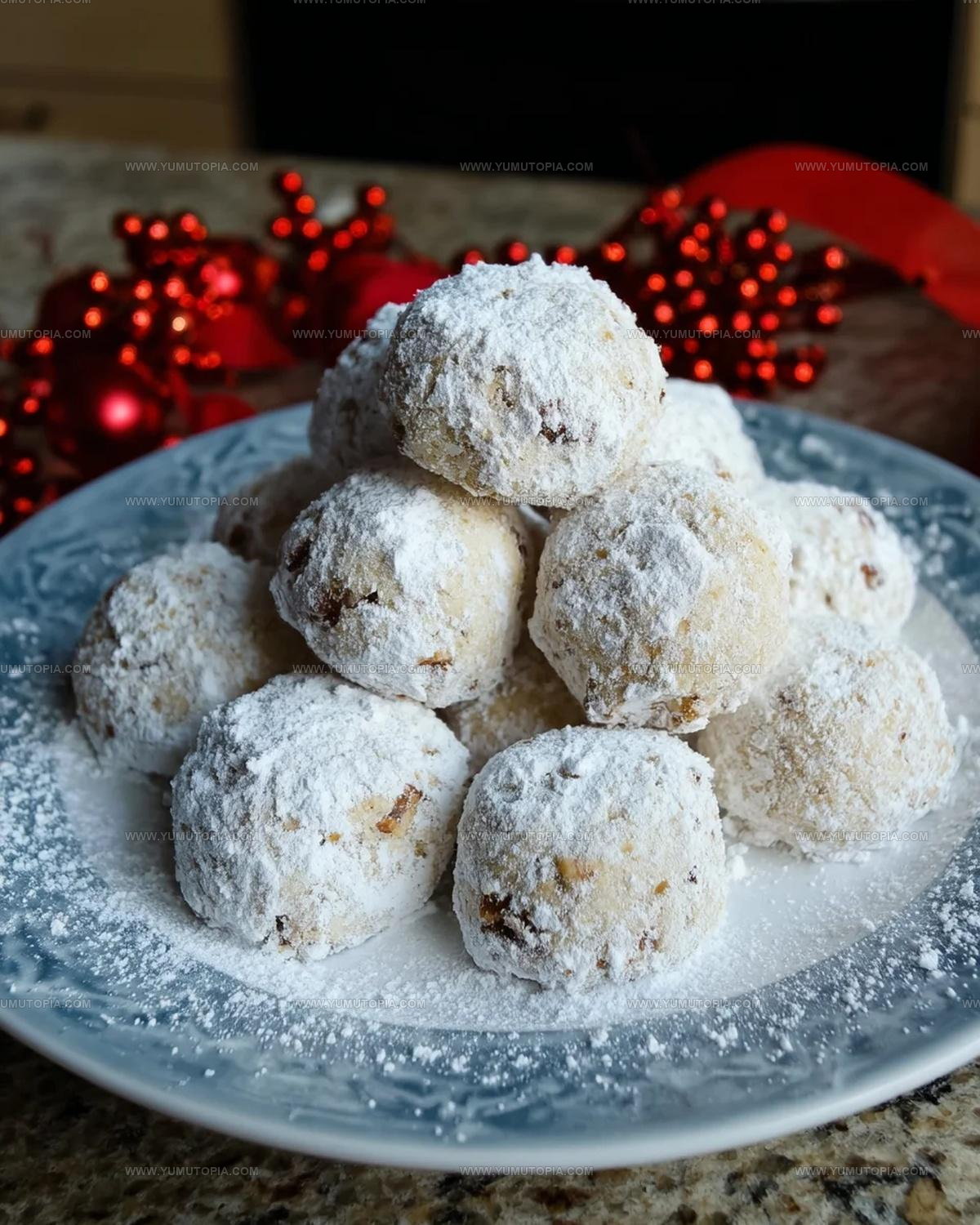 Walnut Rich Snowball Cookies Recipe