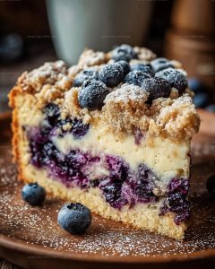 Blueberry Sour Cream Coffee Cake Recipe
