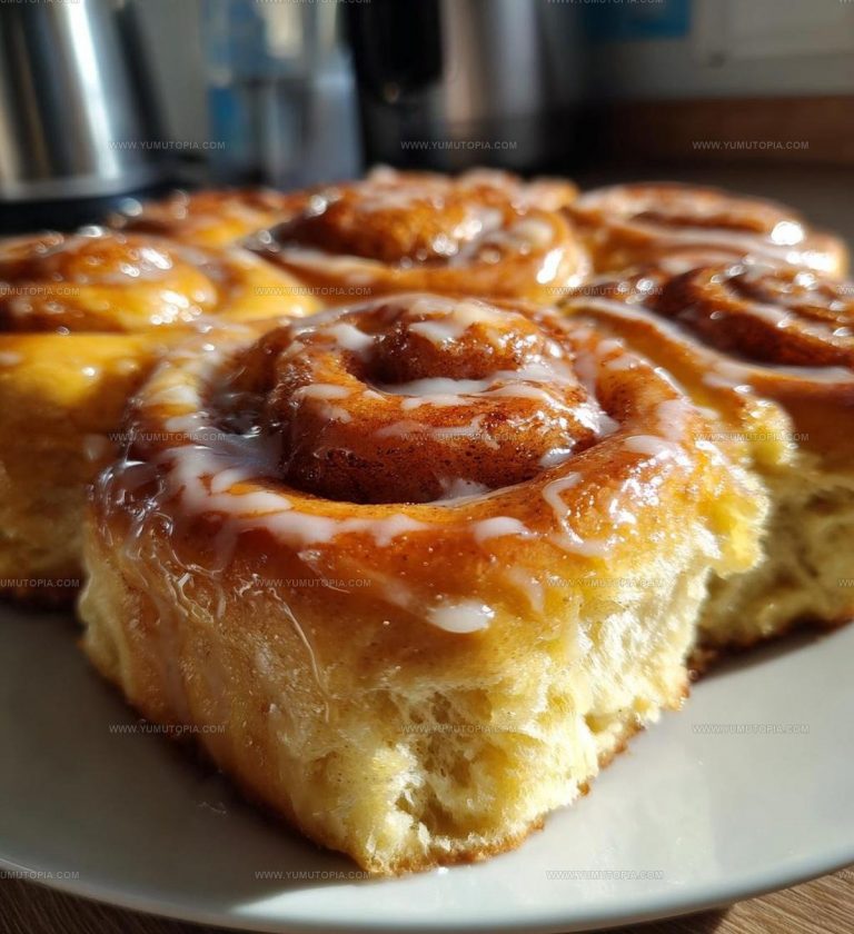Glazed Banana Bread Cinnamon Rolls Recipe