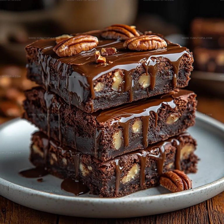 Turtle Brownies From Scratch Recipe