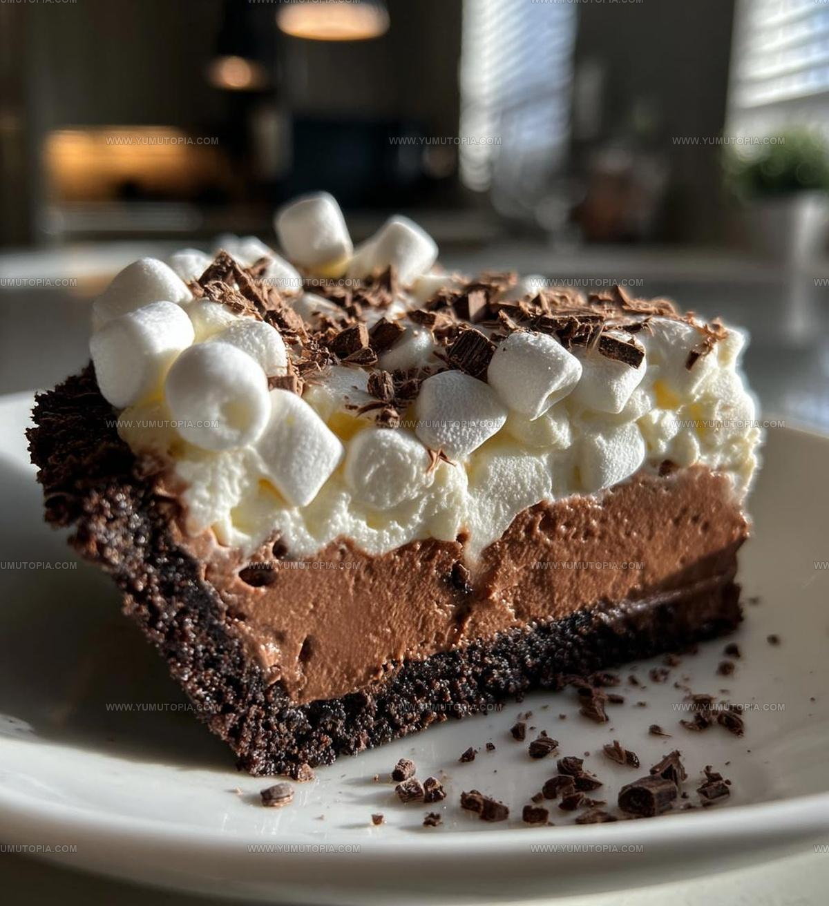 Hot Chocolate Ice Box Pie Recipe