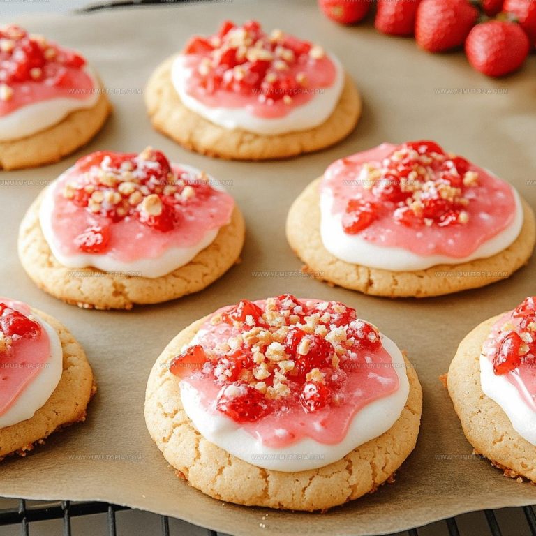 Strawberry Crunch Cookies Recipe