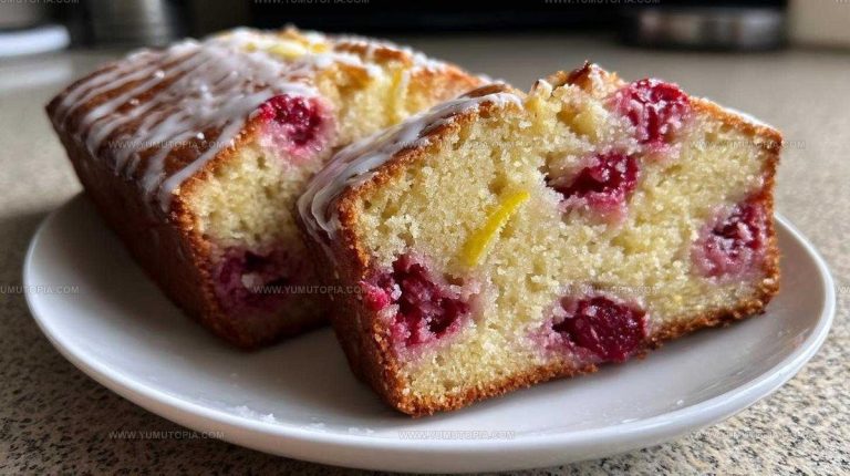 Zesty Lemon Raspberry Loaf Recipe
