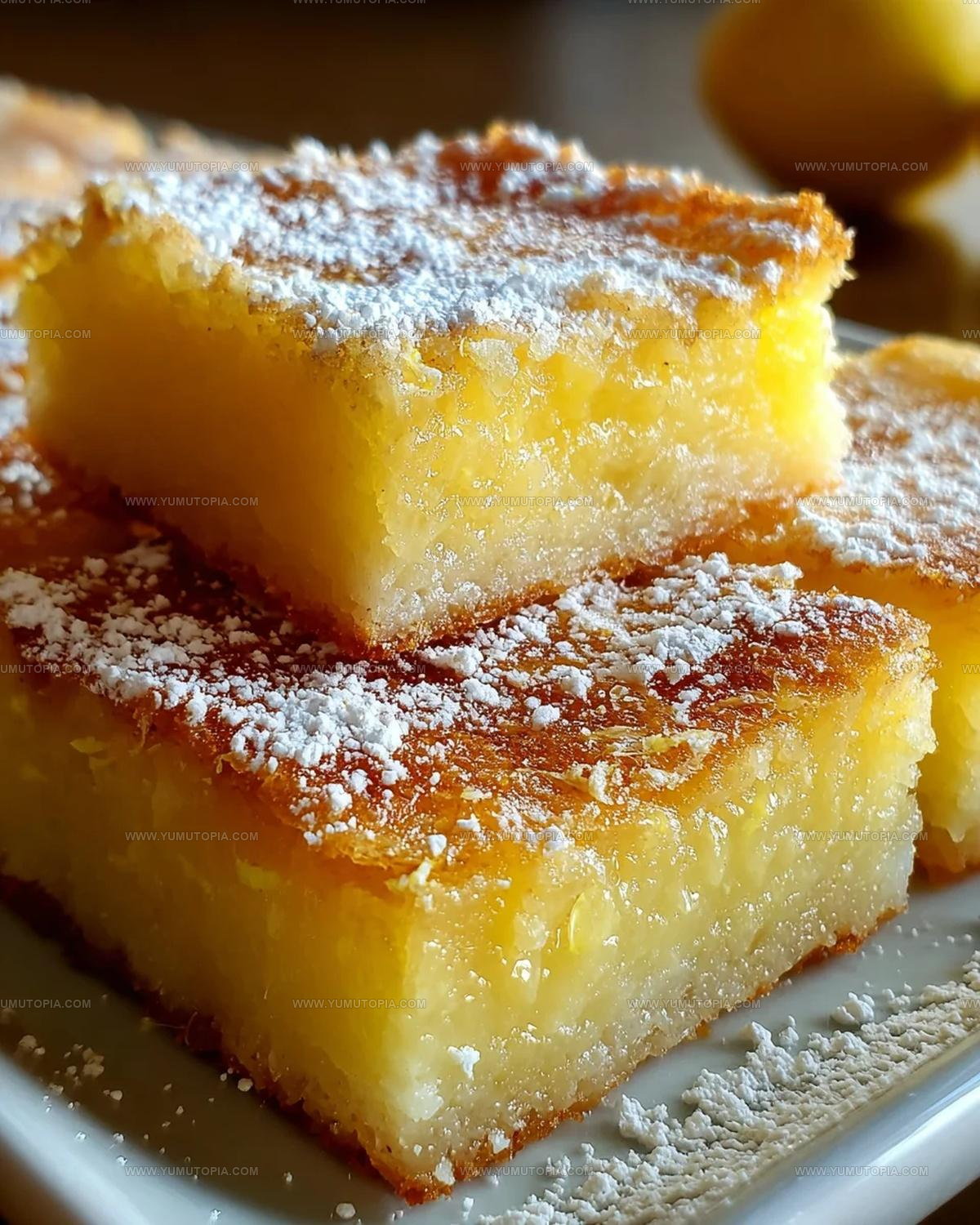 Two Ingredient Lemon Bars Recipe