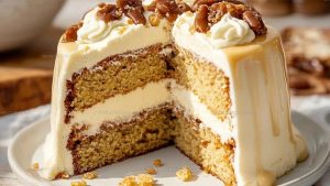 Butterscotch Crunch Cake Recipe