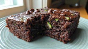 Fudgiest Zucchini Brownies Recipe