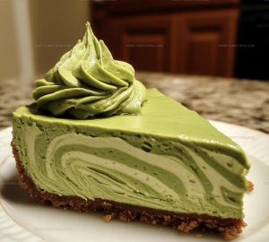 Japanese-Style Matcha Green Tea Cheesecake Recipe