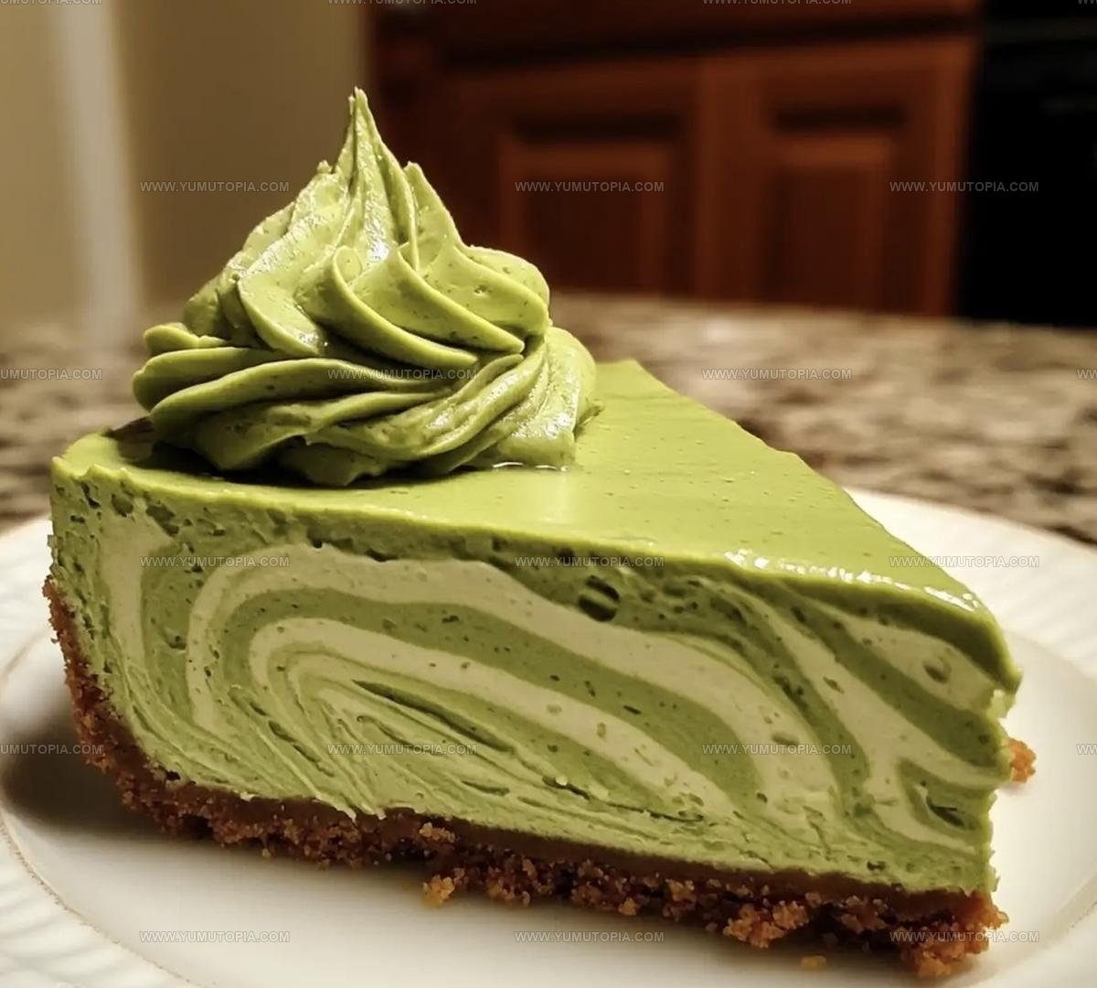Japanese-Style Matcha Green Tea Cheesecake Recipe