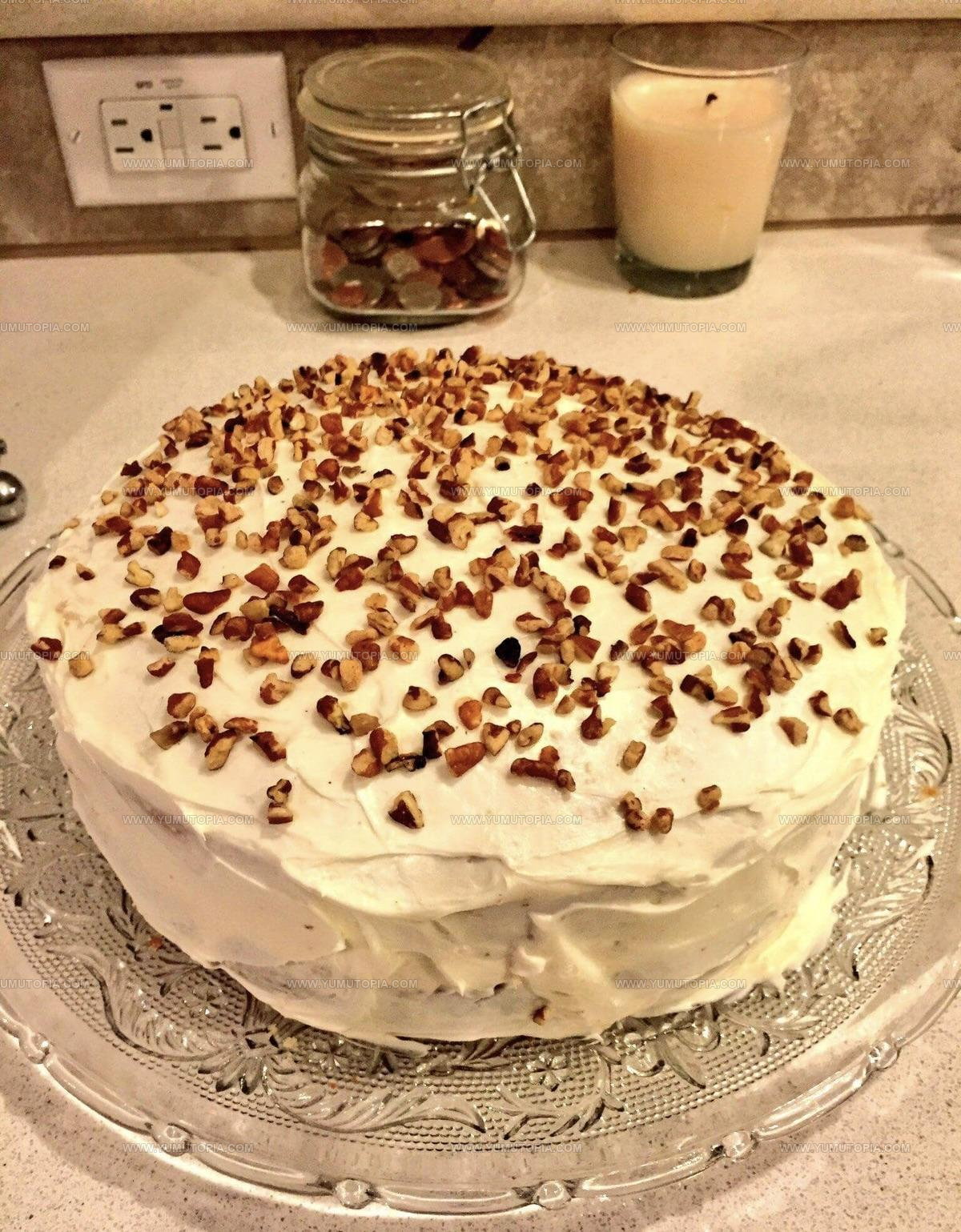 Toasted Pecan Southern Butter Pecan Cake Recipe
