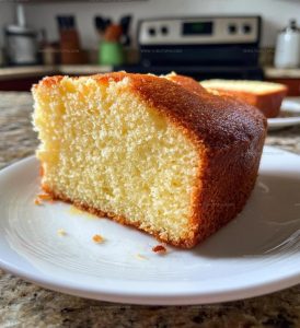 3-Ingredient Creamy Yogurt Cake Recipe